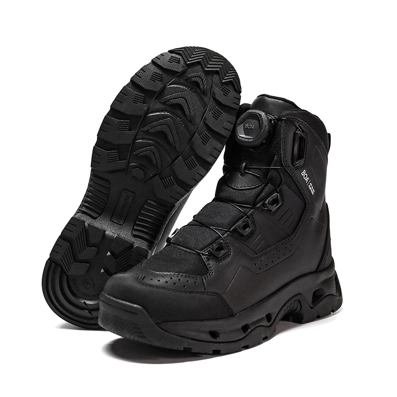 Ademende politielaarzen met sandwichvoering