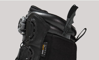 Quick-on/off System Police Boots